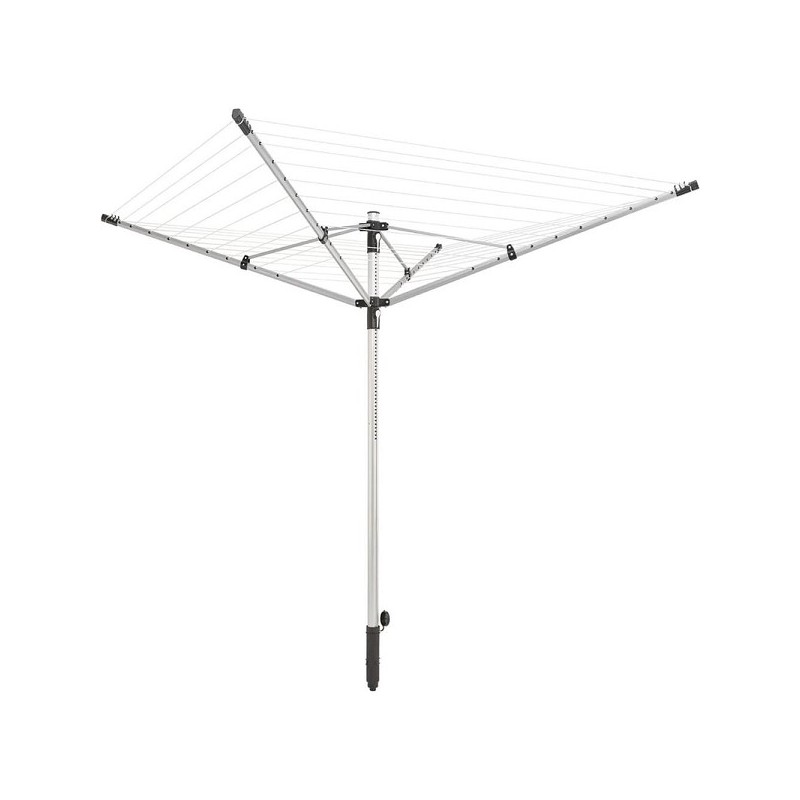 Séchoir rotatif Leifheit Linopush 500 50 m avec housse