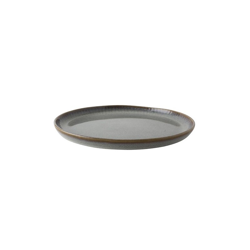 Dutch Rose Sapphire bord Ø21,5cm grijs doos a 4 stuks