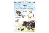 Rien Poortvliet Lang leve de boerderij A4 verjaardagskalender 30x21cm