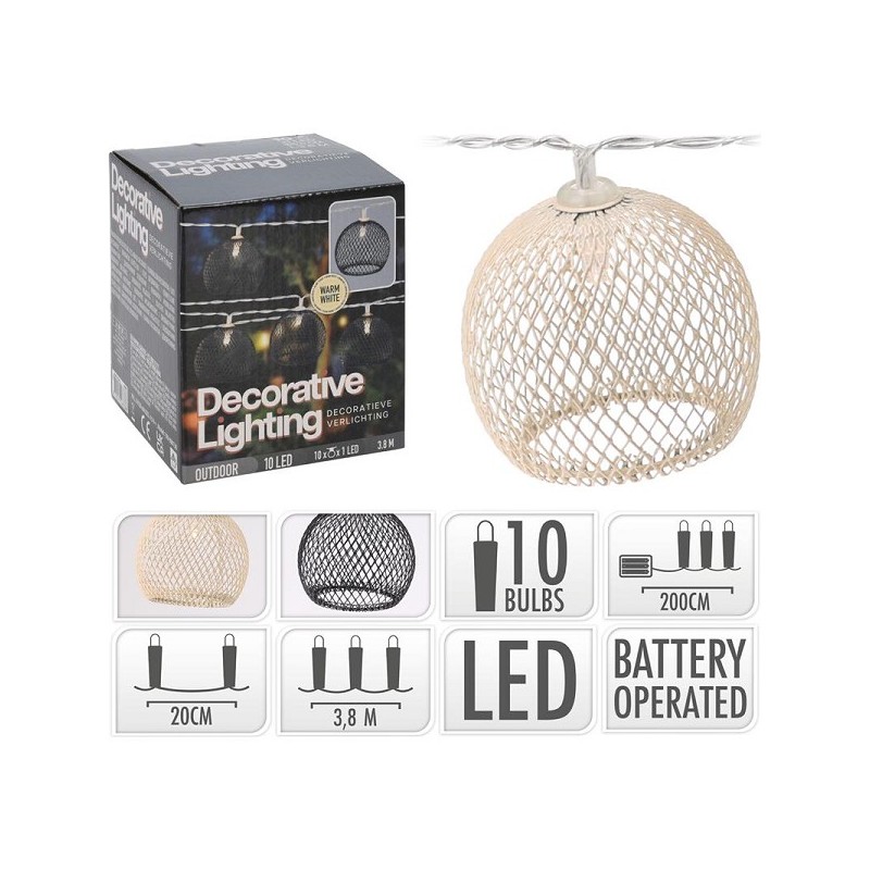 LED verlichting 10 lamps 2ass