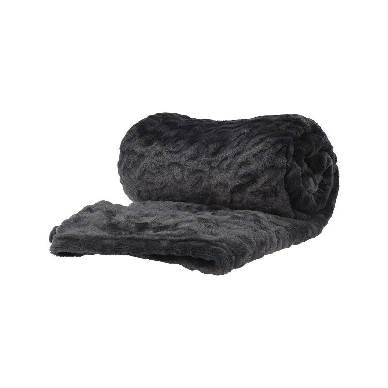 Couverture polaire 125x150cm anthracite