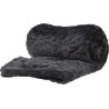 Fleece deken 125x150cm antraciet