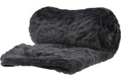 Fleece deken 125x150cm antraciet