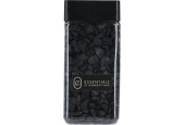 Pierres de décoration en pot 550ml noir