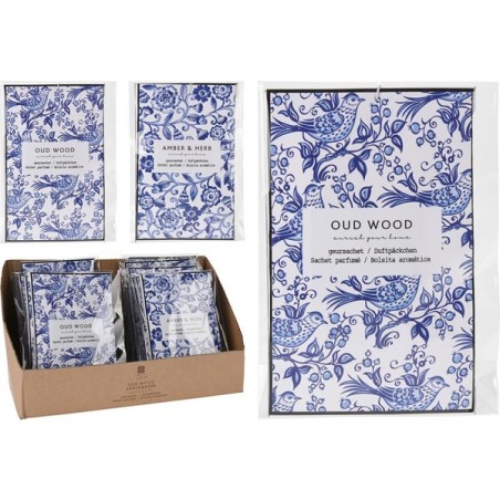 Sachet parfum Delft bleu 9x14cm&nbsp;