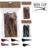 Ensemble oiseau sur pince de 2 pièces disponible en 3 couleurs différentes
