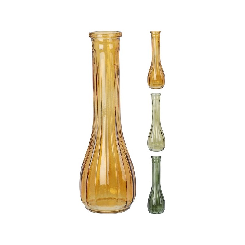 Vase Woodland Ø7x22cm disponible en 3 couleurs différentes