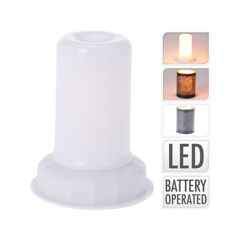 LED lamp vlam effect Ø8xh9cm