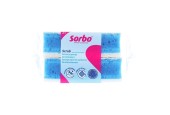 Sorbo Sanitairspons XL set a 2 stuks 11,5x6,5x4cm