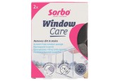 Sorbo Window Care éponge pour fenêtre anti-rayures lot de 2 pièces