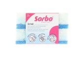 Sorbo Tampons à récurer recyclés sans rayures lot de 2 pièces