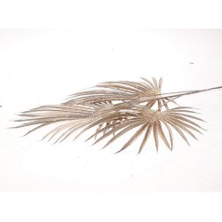 HBX natural living Branche artificielle Areca Carpus H72cm couleur champagne