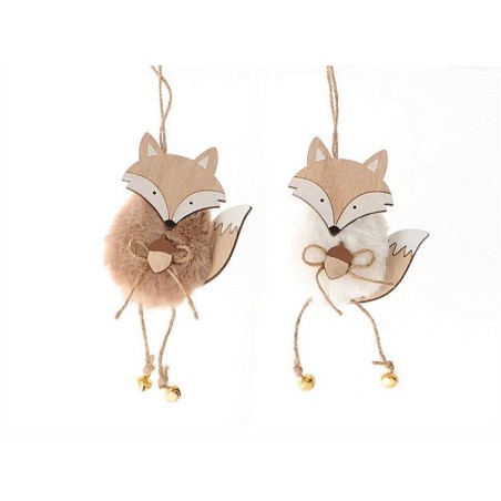 HBX natural living Pendentif renard 24x9x3cm