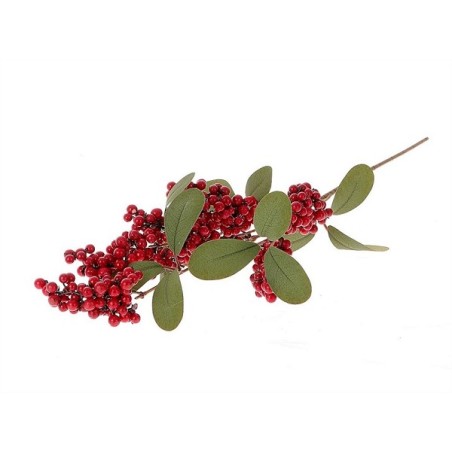 HBX natural living Kunsttak Eucalyptus  Berry 62cm