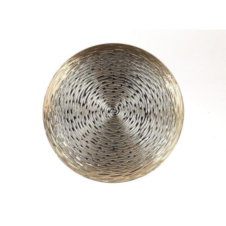 HBX natural living Onderbord kunststof Ø33xh2cm goud