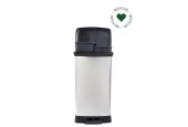 Curver Deco Bin Duo poubelle à pédale 23L+23L Argent métallisé