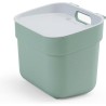 Poubelle Curver Prête à Collecter - GFT - 5L Vert/Gris clair