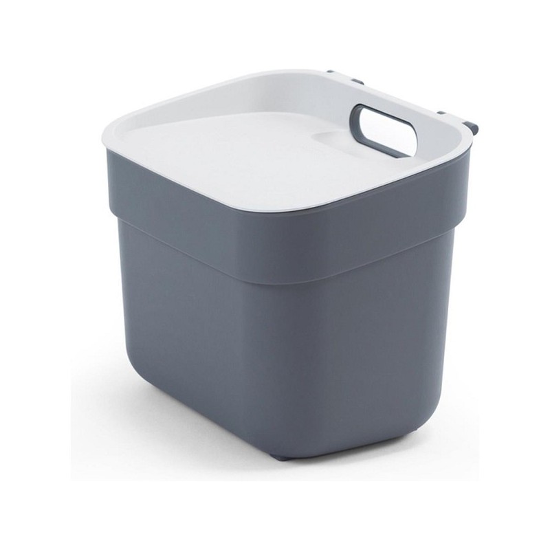 Poubelle Curver Prête à Collecter - GFT - 5L Gris foncé / Gris clair