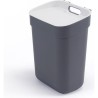 Curver Poubelle Prête à Collecter 10L Gris foncé / Gris clair