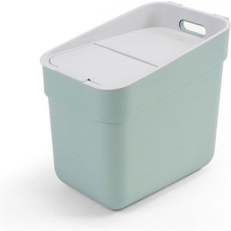 Curver Poubelle Prête à Collecter 20L Vert/Gris clair