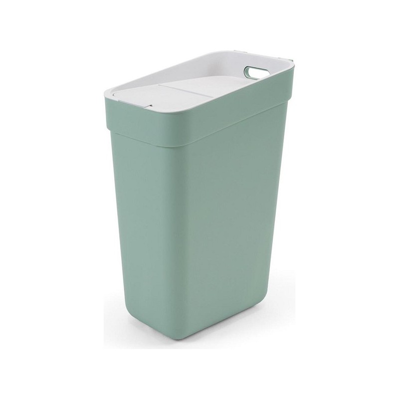 Curver Poubelle Prête à Collecter 30L Vert/Gris clair