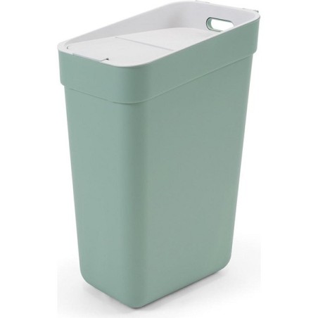 Curver Poubelle Prête à Collecter 30L Vert/Gris clair