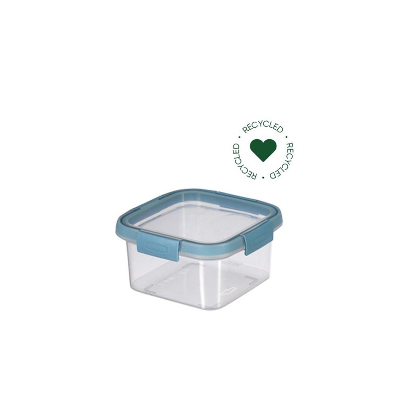 Curver Smart Fresh Eco Fresh Boîte Carrée 0,9 L Gris Fumé/Transparent