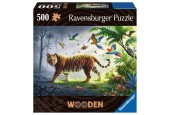 Ravensburger Tijger in de jungle houten puzzel 500 stukjes