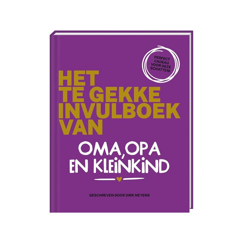 Invulboek Oma, opa en kleinkind