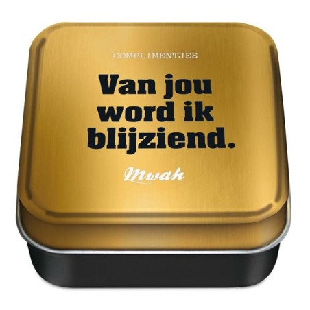 Mwah cadeaublik - Complimentjes