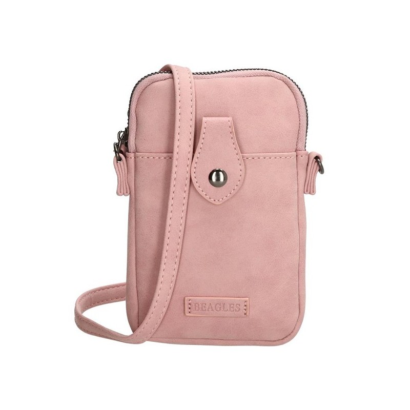 Sac de téléphone Beagles Fontecada vieux rose