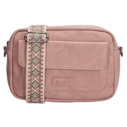 Sac bandoulière Beagles Malaga rose clair