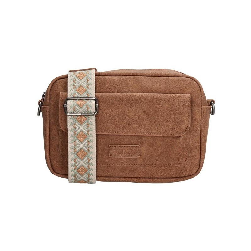 Sac à Bandoulière Beagles Malaga Marron