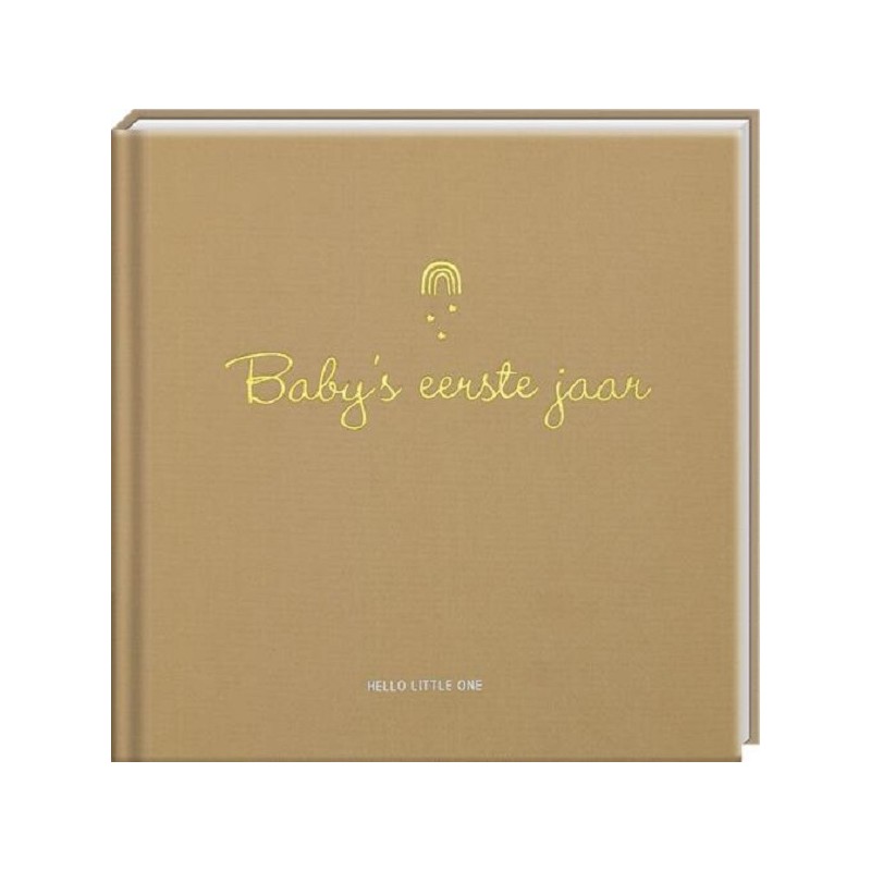 Bonjour Petit, livre à remplir - La première année de bébé