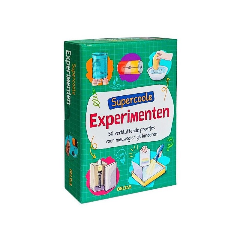 Deltas Expériences super cool - boîte de cartes