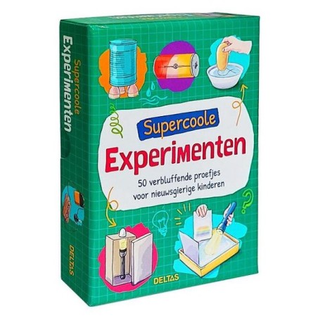 Deltas Expériences super cool - boîte de cartes