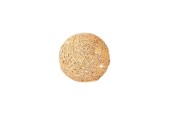 Lumineo Micro LED glitter kerstbal dia 15cm- met 6 uurs timer-Goud met glitter finish