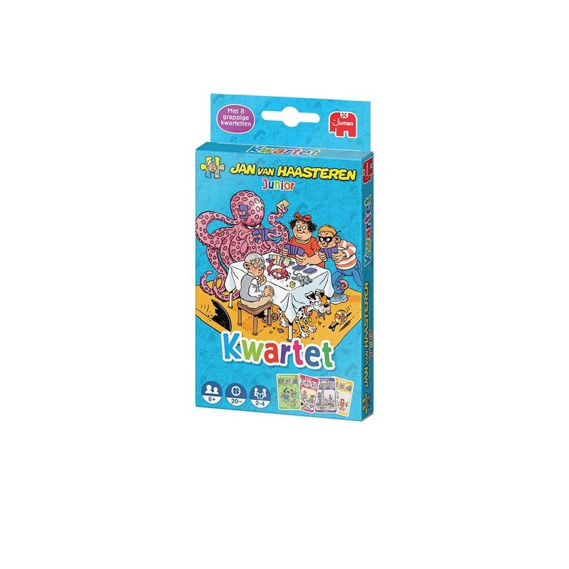 Jumbo Jan van Haasteren junior kwartet kaartspel