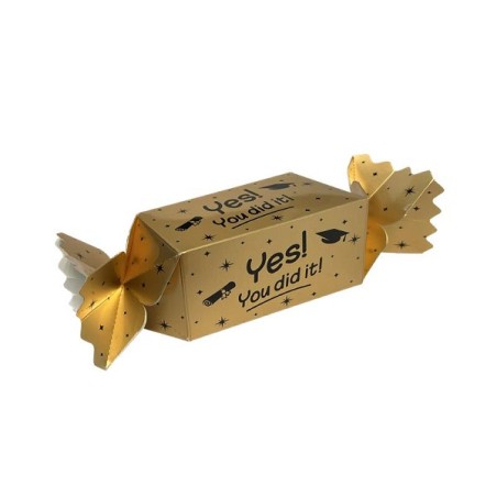 Paperdreams Emballage de Bonbons Spécial - Vous l'avez fait 7x7x26cm