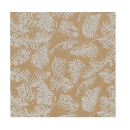 Rouleau de comptoir 30cm Plumes blanches 200m