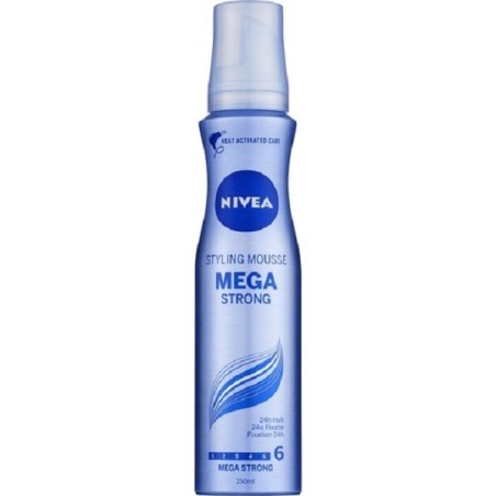 Nivea Mousse Coiffante Mega Strong Nr6 150ml