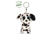 NICI Porte-clés Glubschis Vert Dalmatien Dottino 9cm