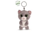 NICI Green Glubschis sleutelhanger Kat grijs Felinja 9cm