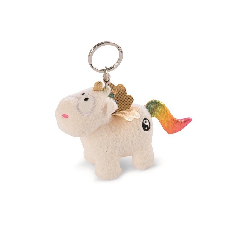 NICI sleutelhanger eenhorn rainbow Yang 10cm