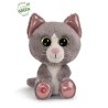 NICI Glubschis peluche Chat gris Felinja 15cm Collection Vert