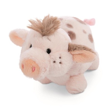 NICI peluche cochon 12cm Collection Vert
