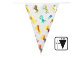 Guirlande de fanions Licorne 4m 30x20cm
