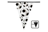 Vlaggenlijn Voetbal 6m 30x20cm 100% polyethylene