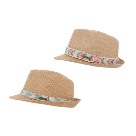 Chapeau de paille avec bande