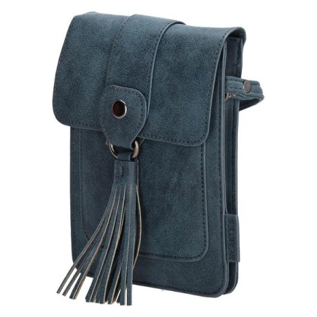 Beagles carral sac de téléphone jeans bleu
